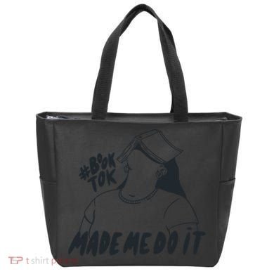 Book Tok Made Me Do It Tote Bag
