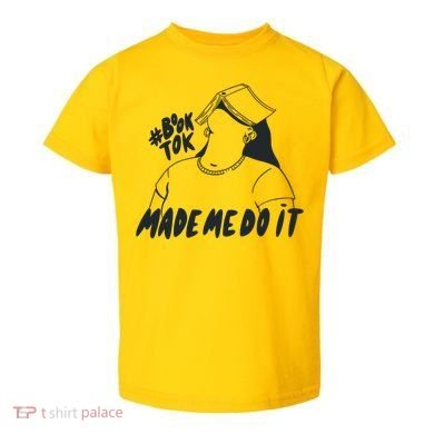 Book Tok Made Me Do It Toddler T-Shirt
