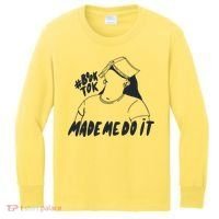 Book Tok Made Me Do It Kids Long Sleeve Shirt thumb 0