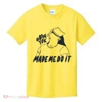 Book Tok Made Me Do It Kids T-Shirt thumb 0