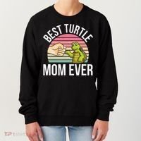 Best Turtle Mom Ever Turtle Tortoise Women's Sweatshirt thumb 0