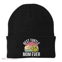Best Turtle Mom Ever Turtle Tortoise Beanie thumb 0