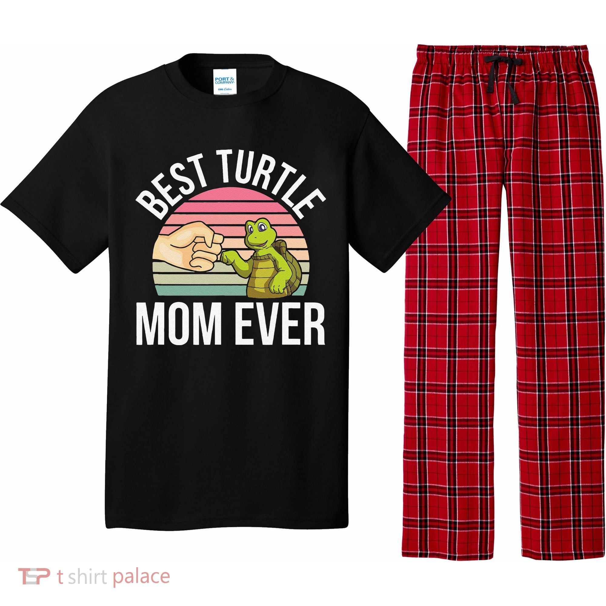 Best Turtle Mom Ever Turtle Tortoise Pajama Set