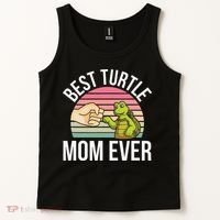 Best Turtle Mom Ever Turtle Tortoise Tank Top thumb 2