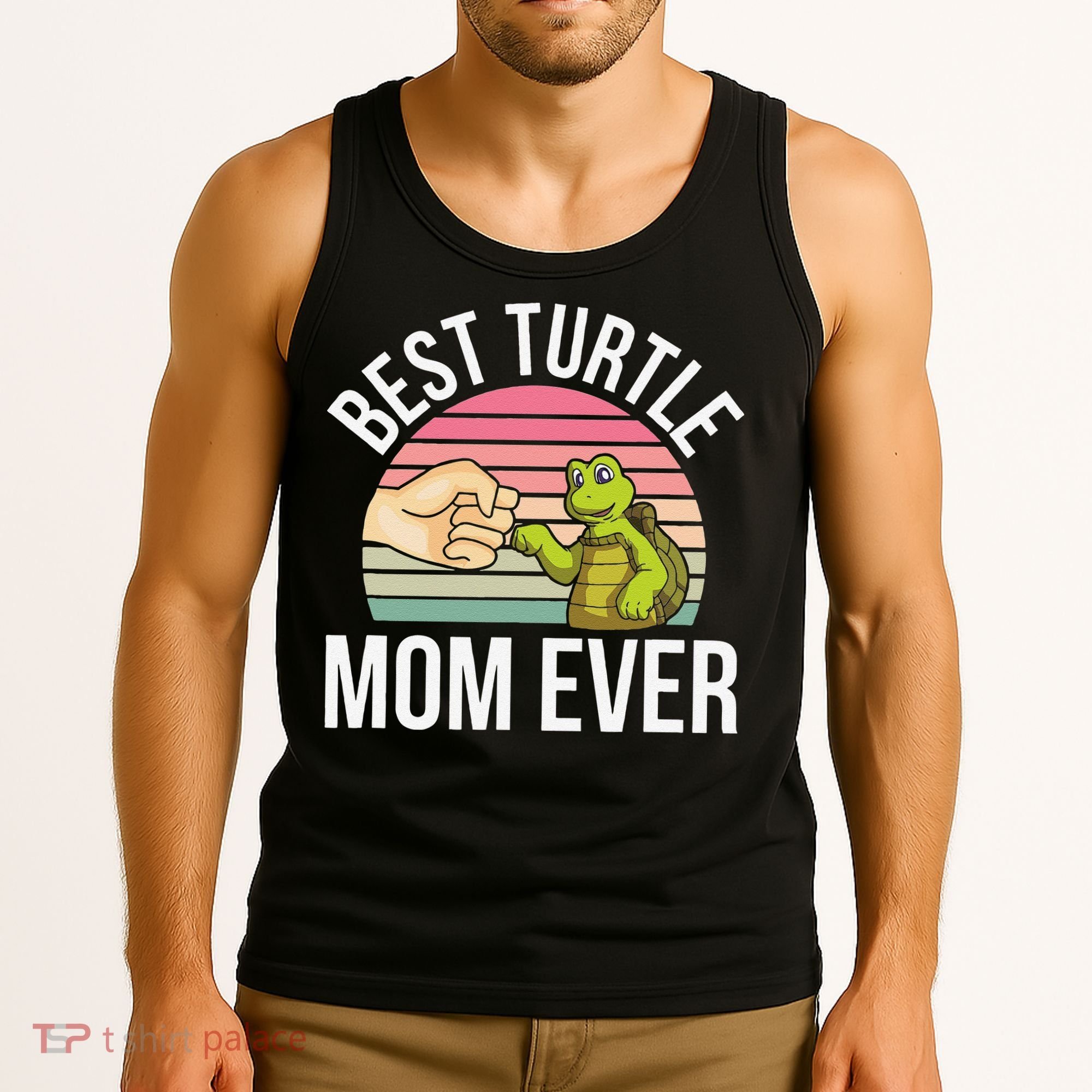 Best Turtle Mom Ever Turtle Tortoise Tank Top