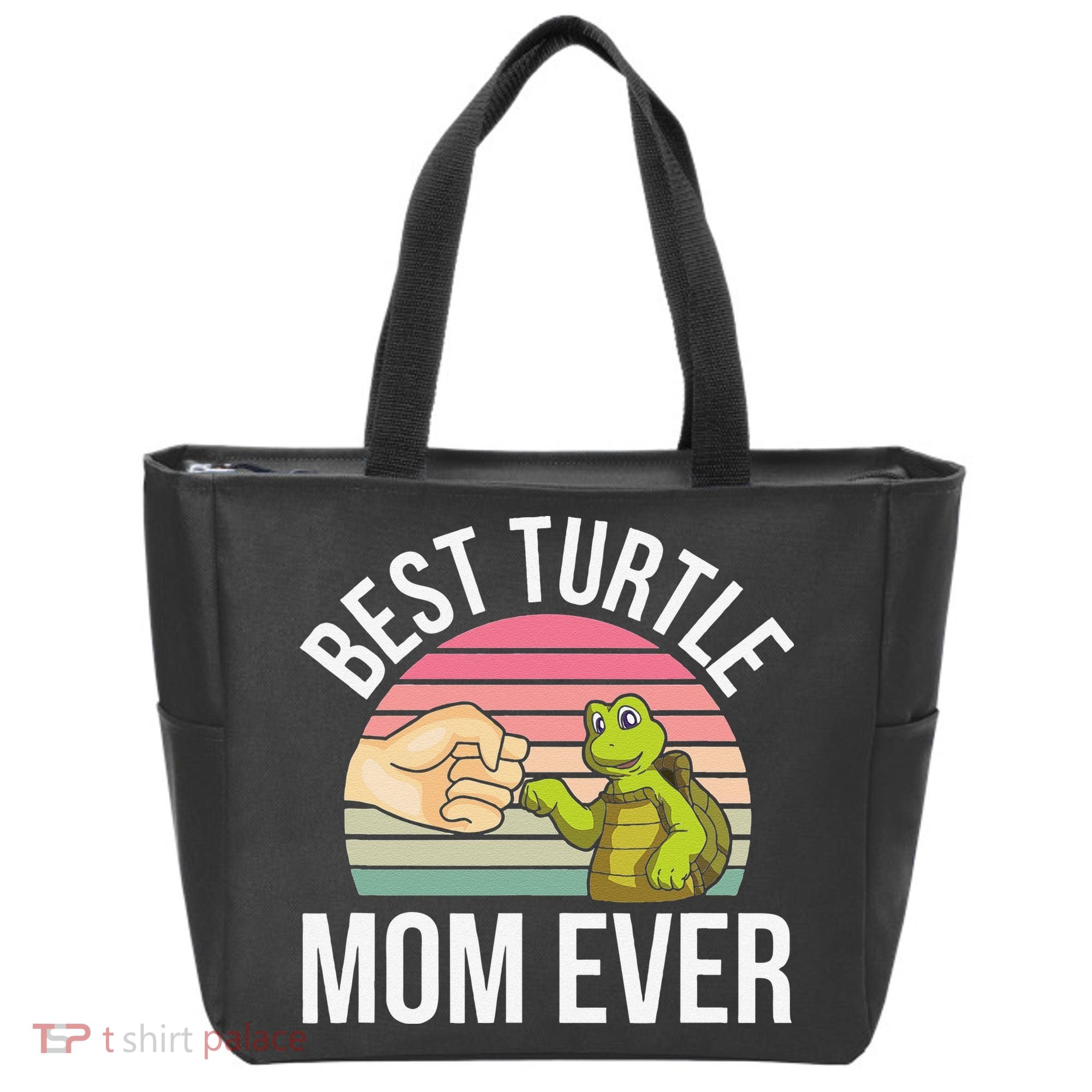 Best Turtle Mom Ever Turtle Tortoise Tote Bag
