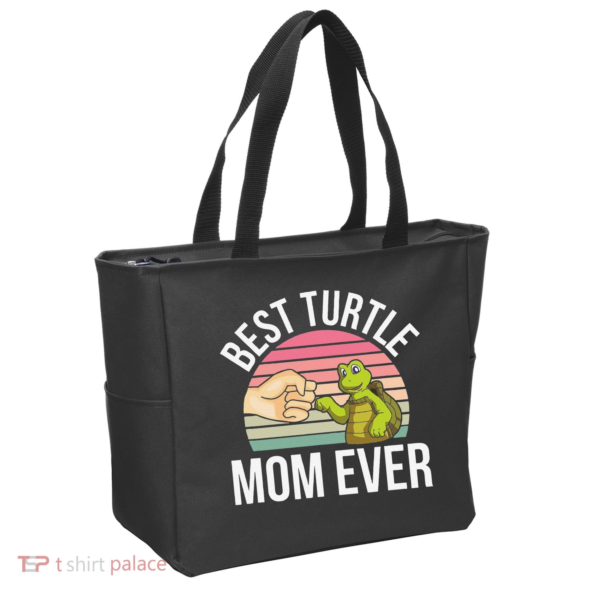 Best Turtle Mom Ever Turtle Tortoise Tote Bag