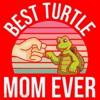 Best Turtle Mom Ever Turtle Tortoise Santa Hat thumb 1
