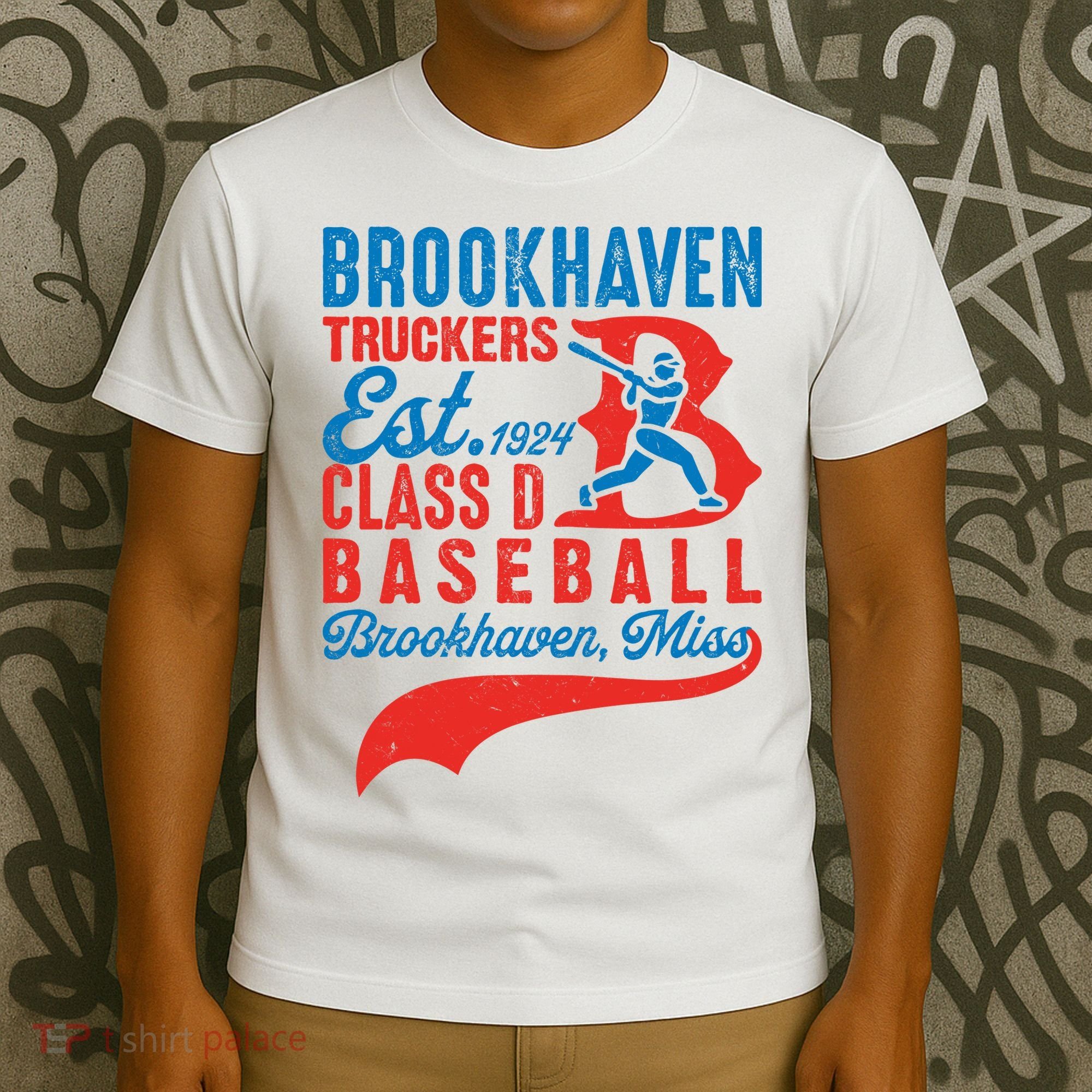 Brookhaven Truckers Mississippi Baseball Team Vintage T-Shirt
