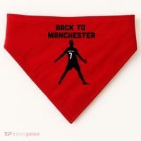 Back To Manchester Ronaldo 7 USA-Made Doggie Bandana thumb 0