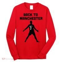 Back To Manchester Ronaldo 7 Long Sleeve Shirt thumb 0