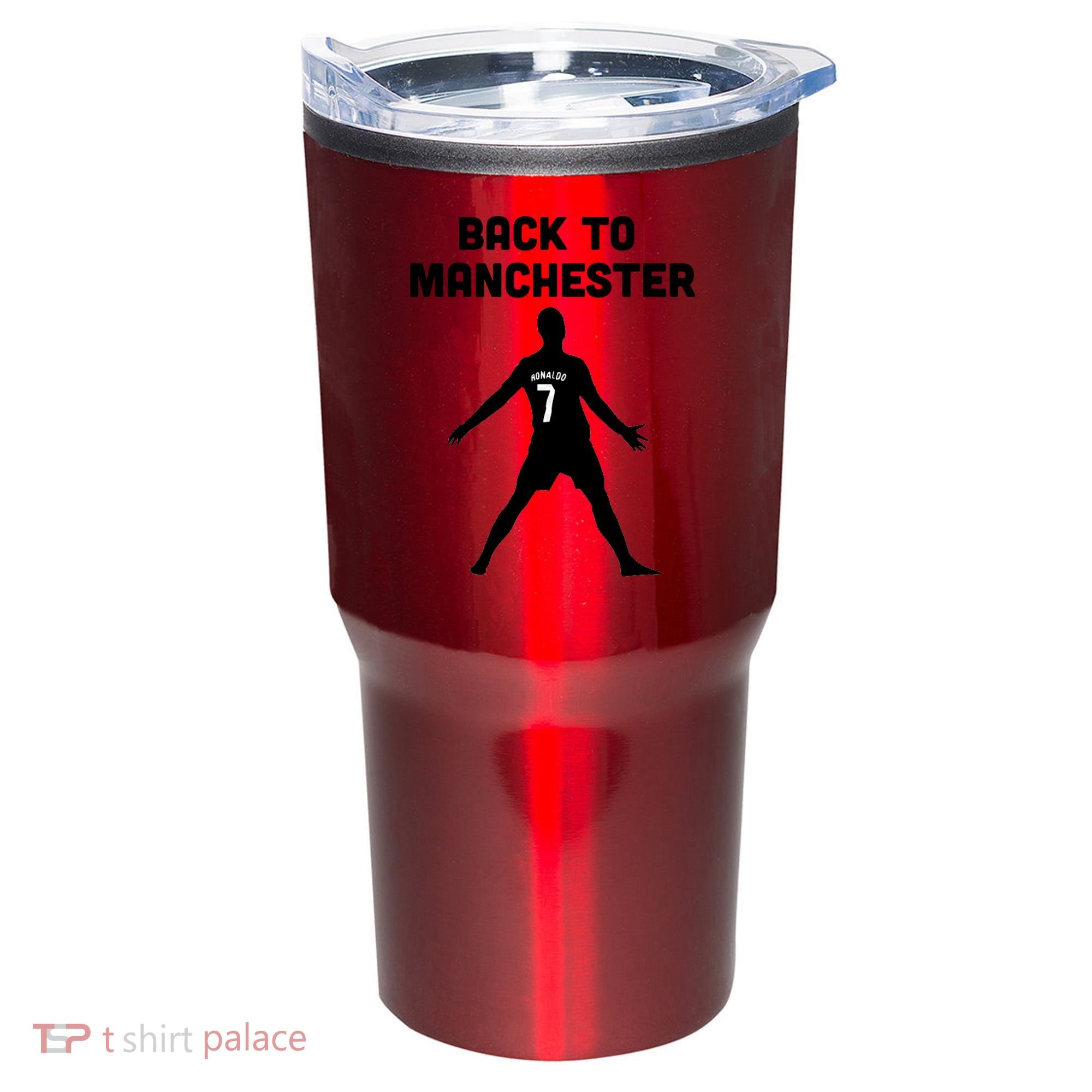 Back To Manchester Ronaldo 7 Tumbler