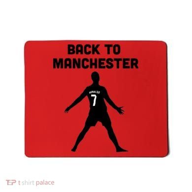 Back To Manchester Ronaldo 7 Mousepad