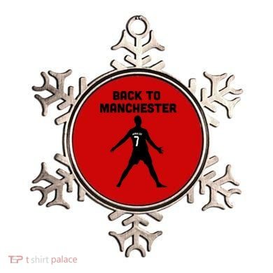 Back To Manchester Ronaldo 7 Ornament
