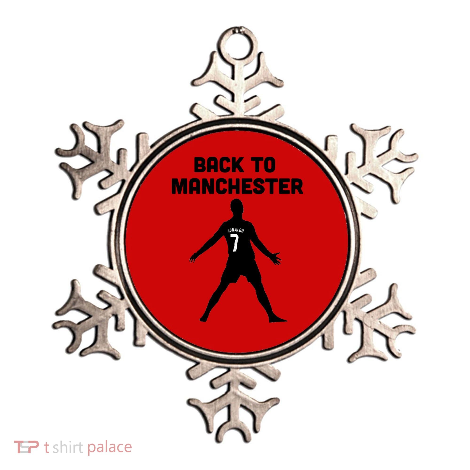 Back To Manchester Ronaldo 7 Ornament