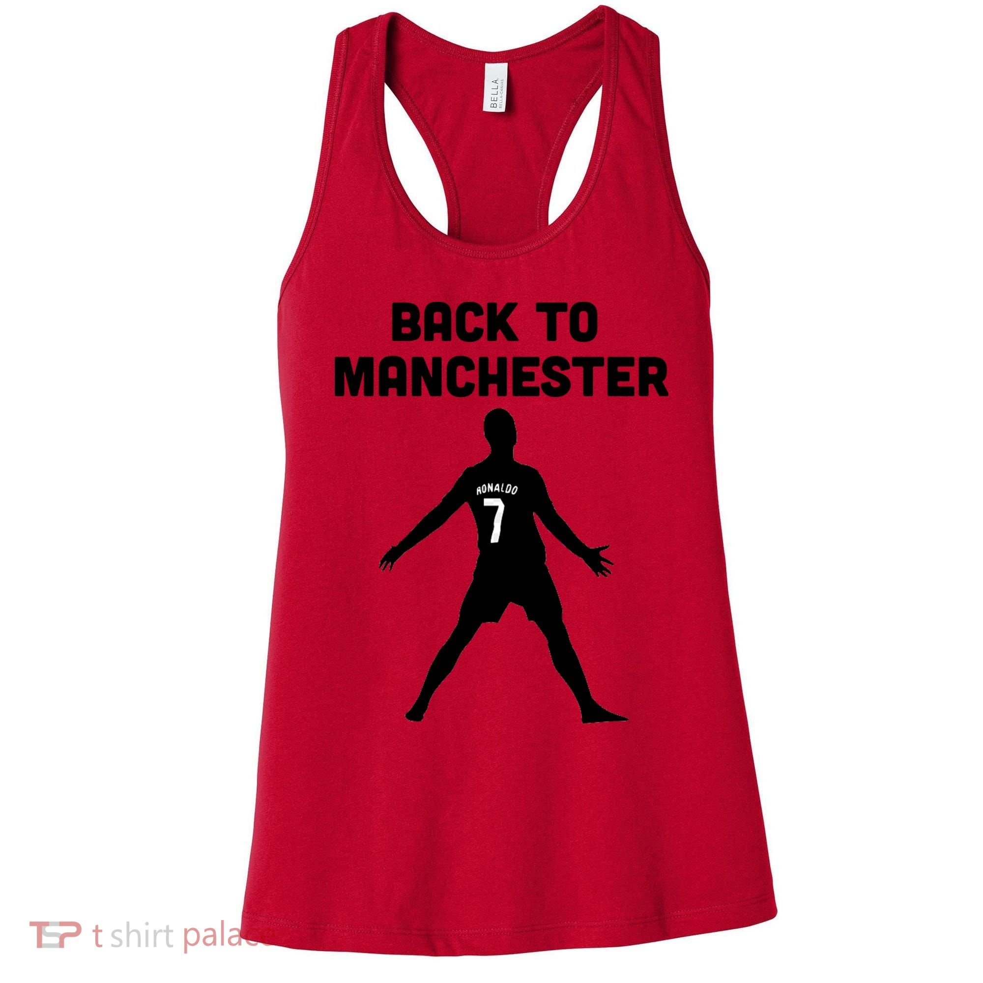 Back To Manchester Ronaldo 7 Women's Tank Top