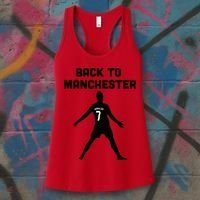 Back To Manchester Ronaldo 7 Women's Tank Top thumb 3