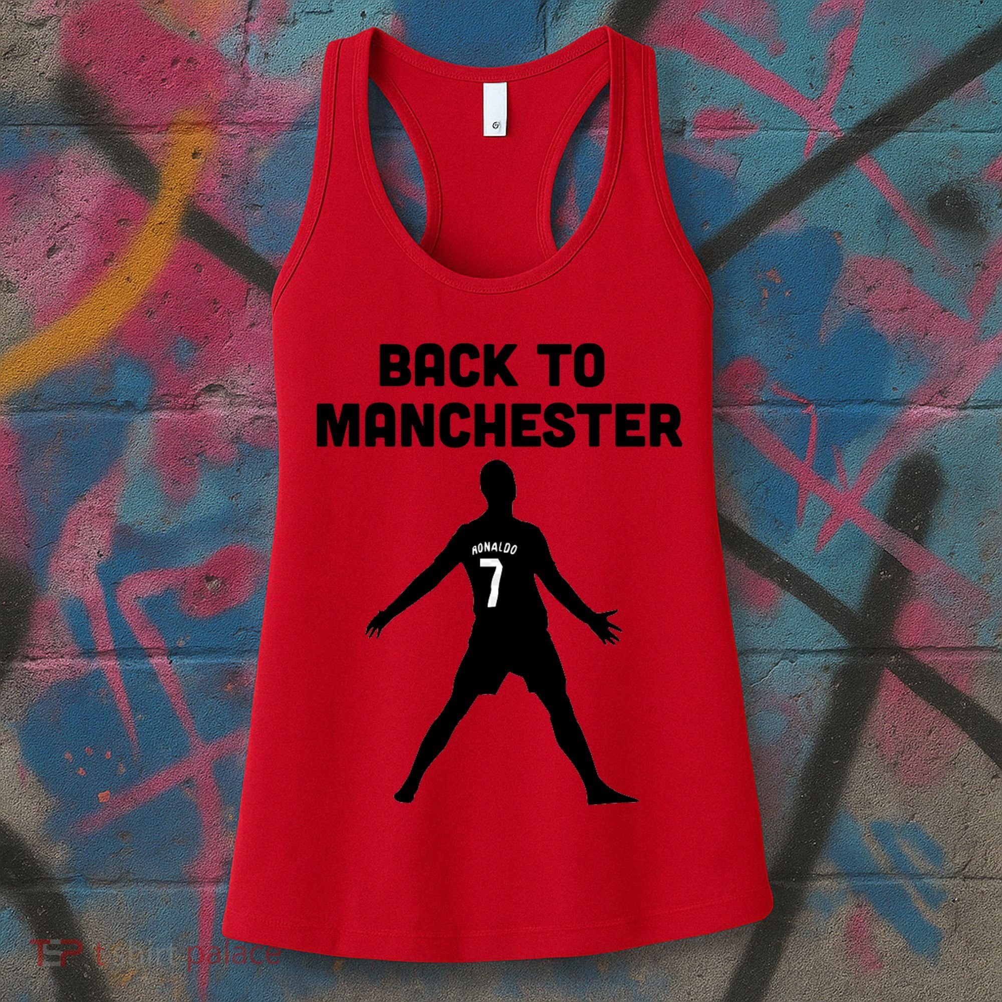 Back To Manchester Ronaldo 7 Women's Tank Top