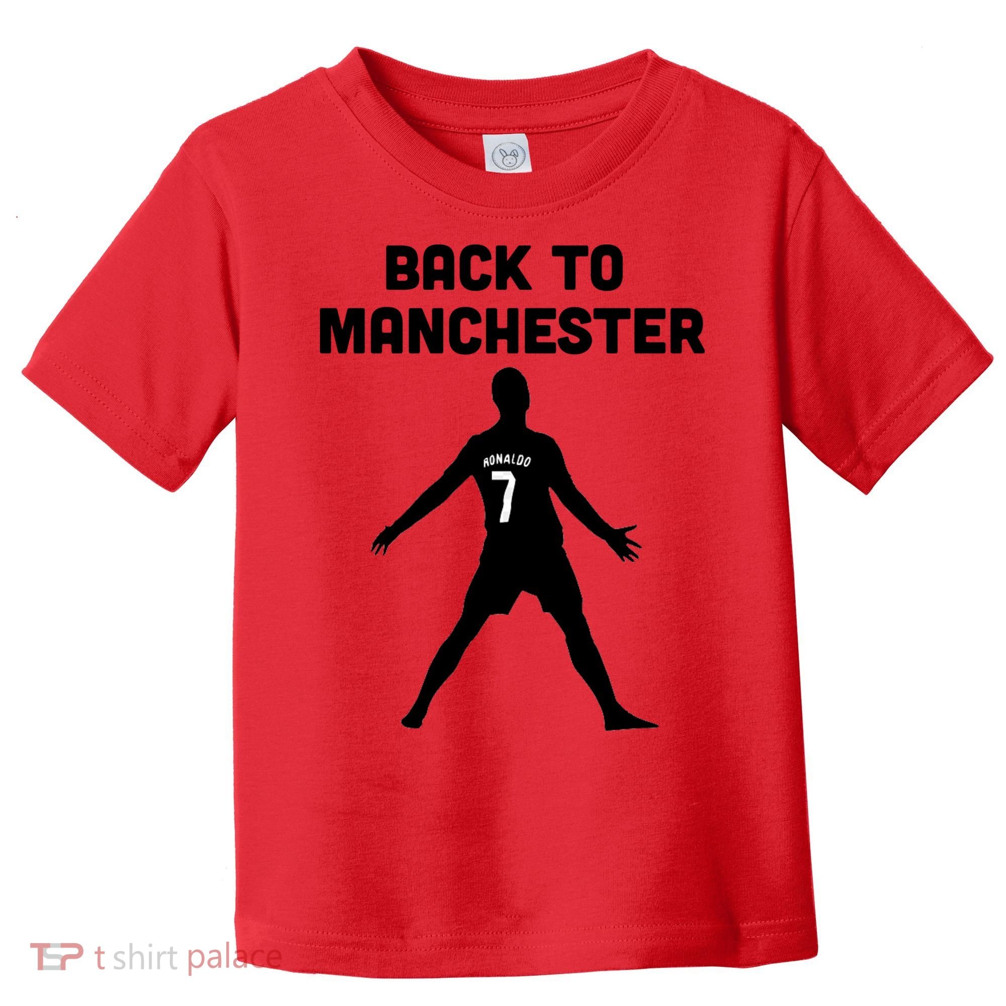 Back To Manchester Ronaldo 7 Toddler T-Shirt