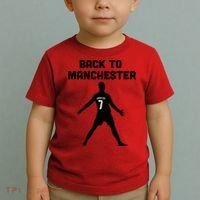 Back To Manchester Ronaldo 7 Toddler T-Shirt thumb 2
