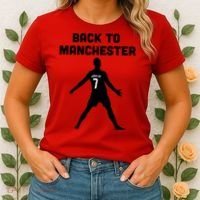 Back To Manchester Ronaldo 7 Women's T-Shirt thumb 2
