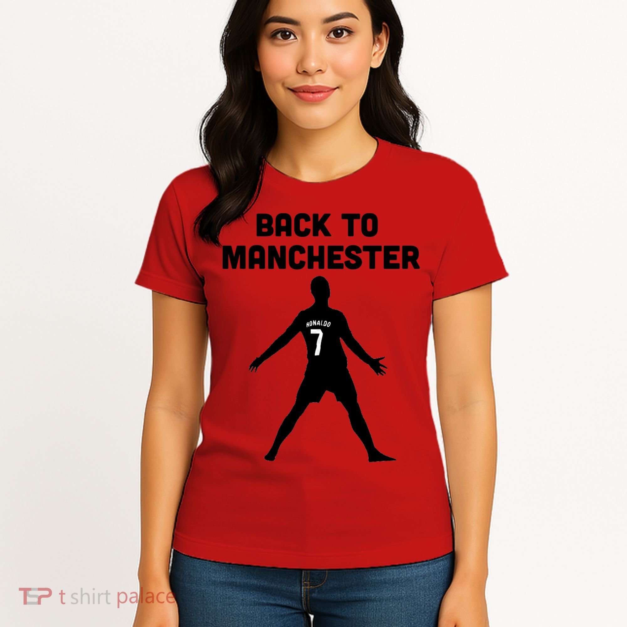 Back To Manchester Ronaldo 7 Women's T-Shirt