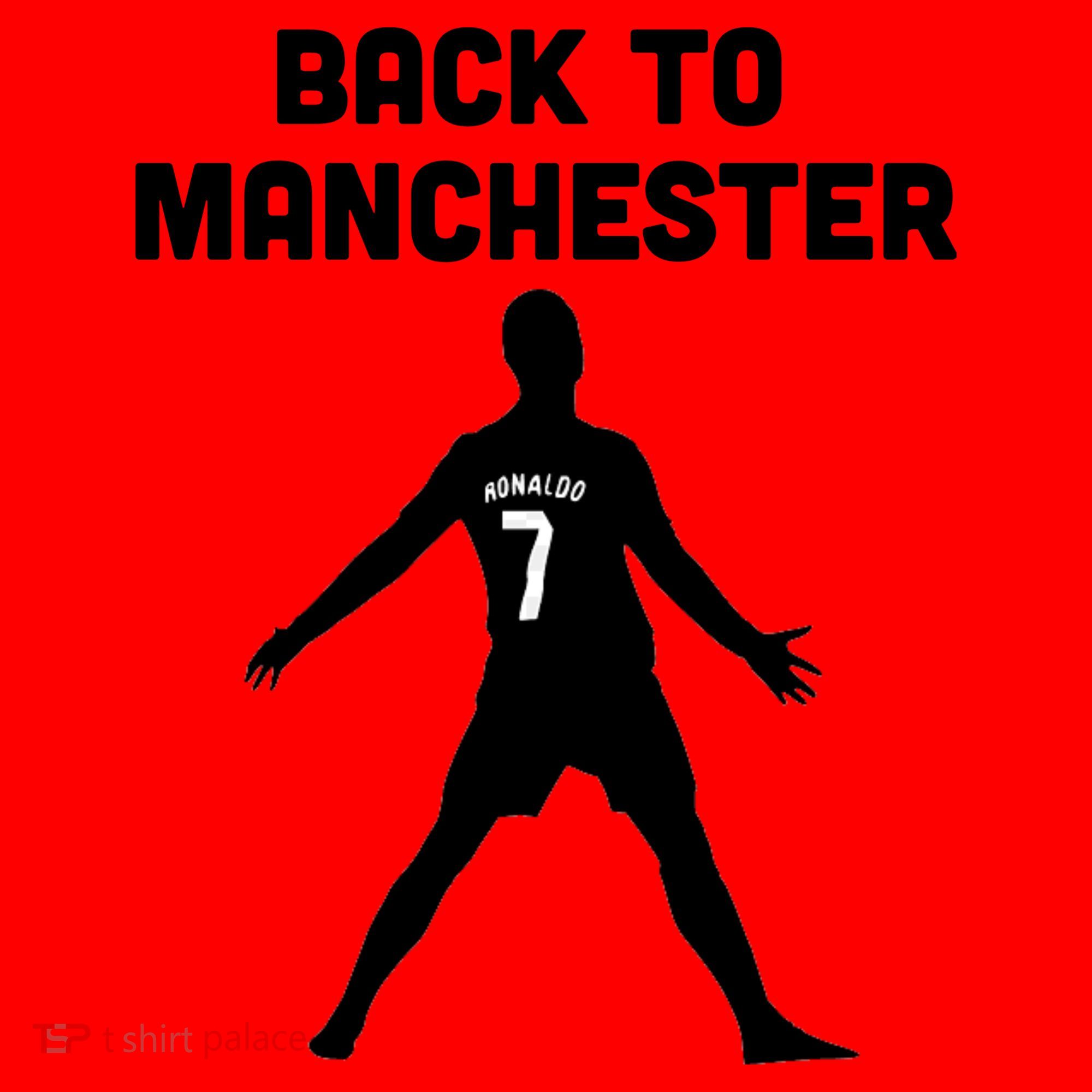 Back To Manchester Ronaldo 7 Kids Sweatshirt