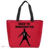 Back To Manchester Ronaldo 7 Tote Bag thumb 0