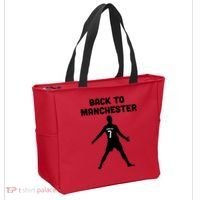 Back To Manchester Ronaldo 7 Tote Bag thumb 2