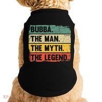 Bubba The Man The Myth The Legend Retro Gift For Bubba Doggie Tank thumb 0