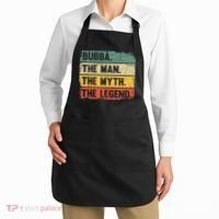 Bubba The Man The Myth The Legend Retro Gift For Bubba Apron thumb 2