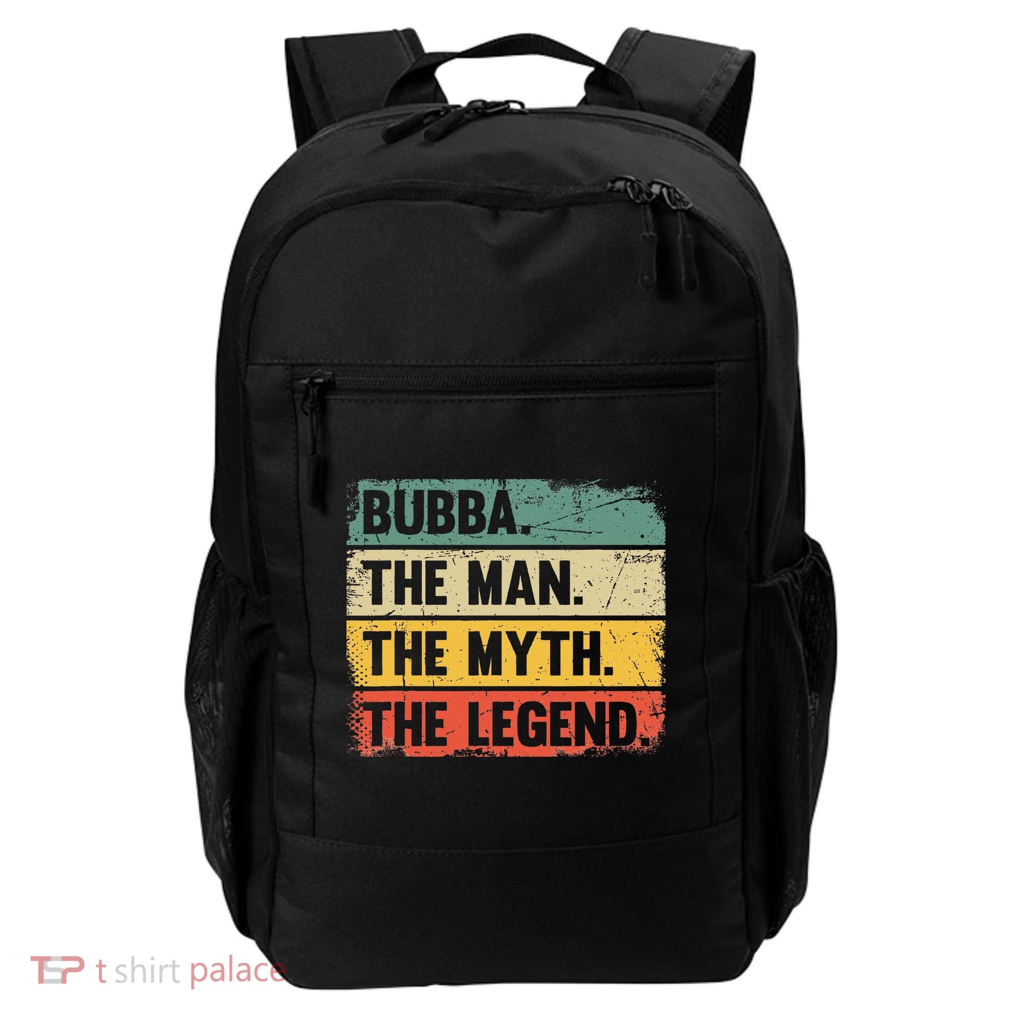 Bubba The Man The Myth The Legend Retro Gift For Bubba Backpack