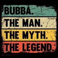 Bubba The Man The Myth The Legend Retro Gift For Bubba Women's Hoodie thumb 2