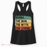 Bubba The Man The Myth The Legend Retro Gift For Bubba Women's Tank Top thumb 0