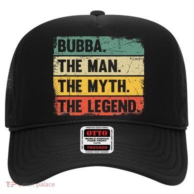Bubba The Man The Myth The Legend Retro Gift For Bubba Hat
