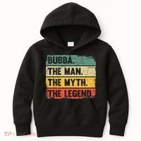 Bubba The Man The Myth The Legend Retro Gift For Bubba Kids Hoodie thumb 0