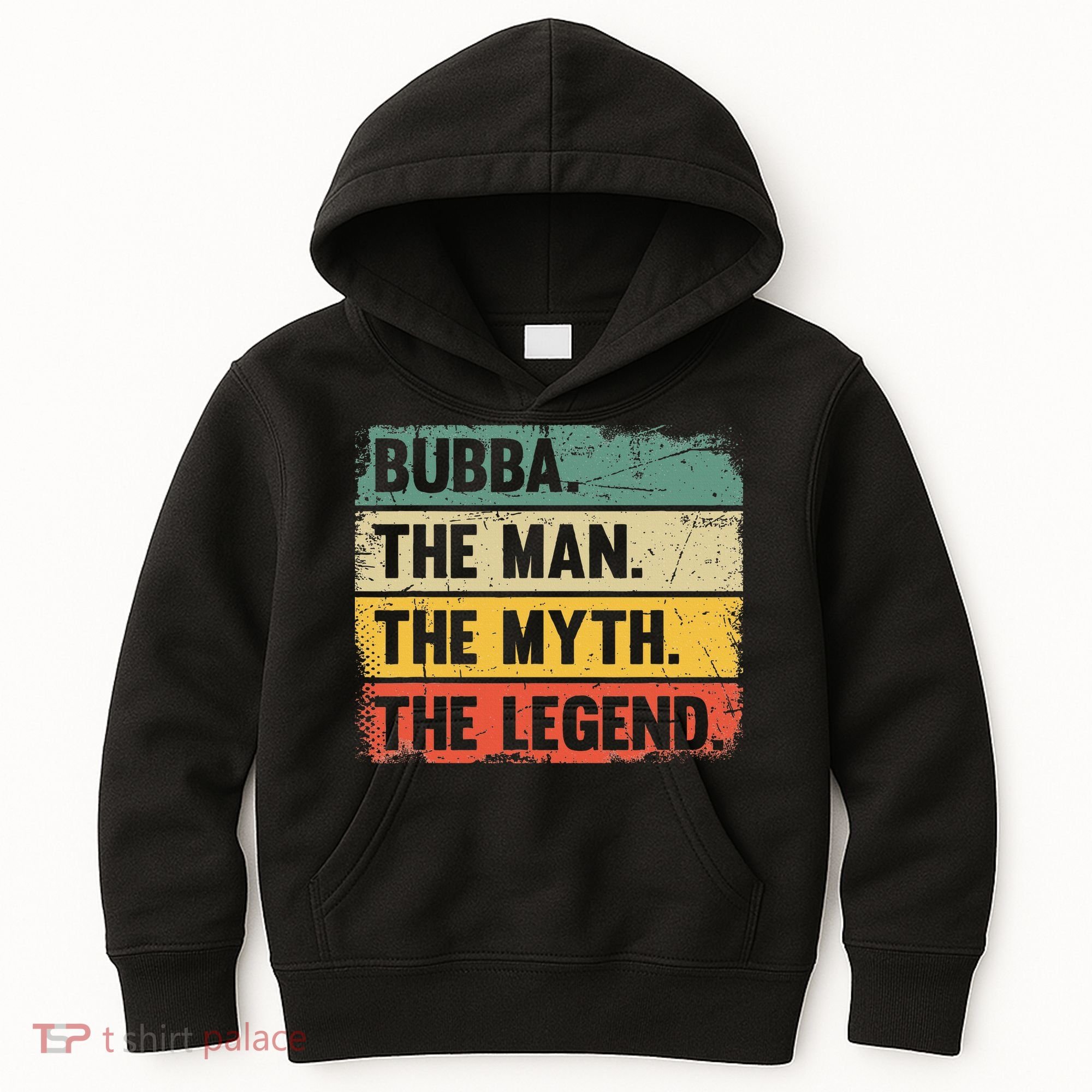 Bubba The Man The Myth The Legend Retro Gift For Bubba Kids Hoodie