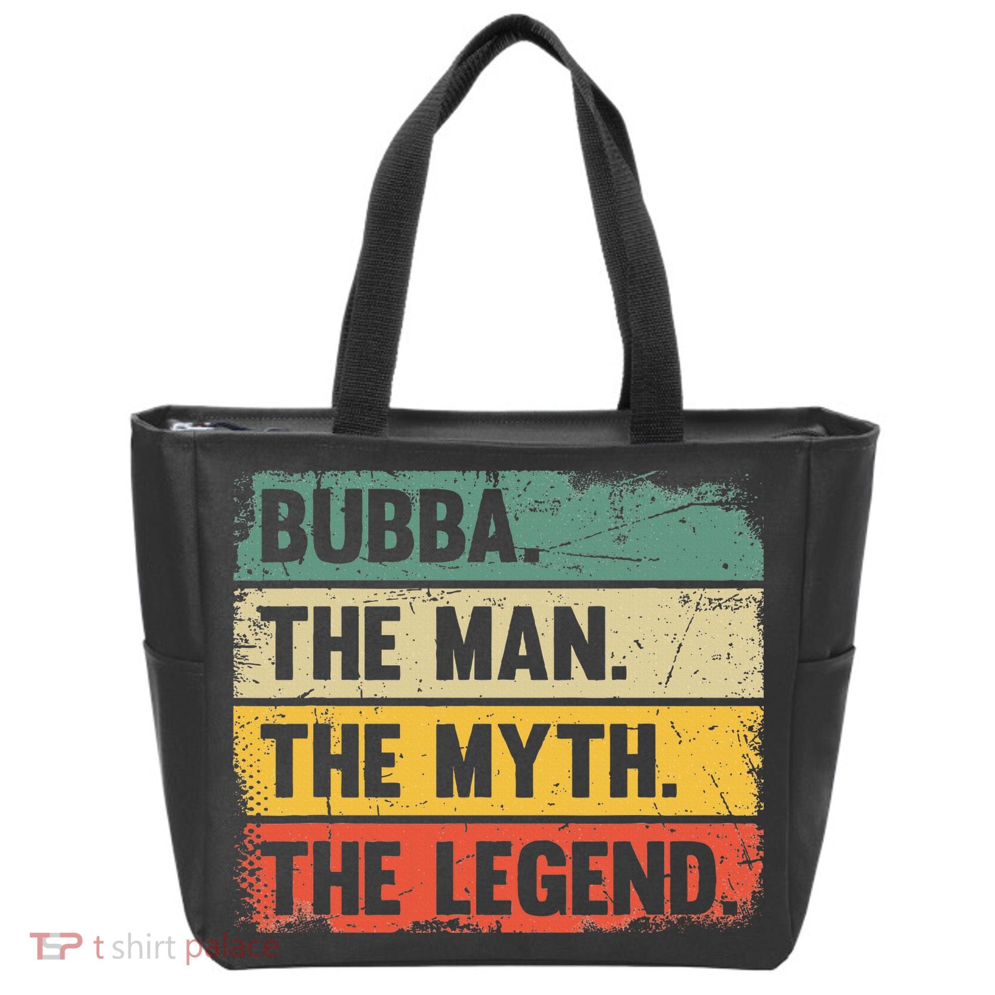Bubba The Man The Myth The Legend Retro Gift For Bubba Tote Bag