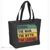 Bubba The Man The Myth The Legend Retro Gift For Bubba Tote Bag thumb 2