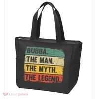 Bubba The Man The Myth The Legend Retro Gift For Bubba Tote Bag thumb 3