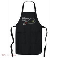 Bourbon Trail Map Kentucky Whiskey Drinking Apron thumb 0