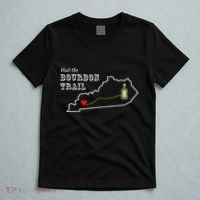 Bourbon Trail Map Kentucky Whiskey Drinking T-Shirt thumb 5