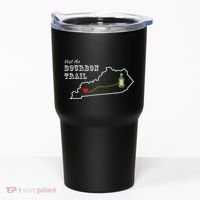 Bourbon Trail Map Kentucky Whiskey Drinking Tumbler thumb 0