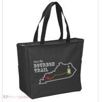 Bourbon Trail Map Kentucky Whiskey Drinking Tote Bag thumb 2