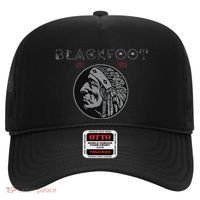Blackfoot Tribe Native American Indian Born Proud Retro Hat thumb 0