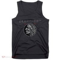Blackfoot Tribe Native American Indian Born Proud Retro Tank Top thumb 0