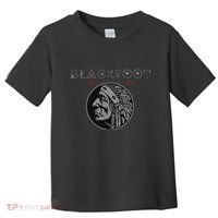 Blackfoot Tribe Native American Indian Born Proud Retro Toddler T-Shirt thumb 0