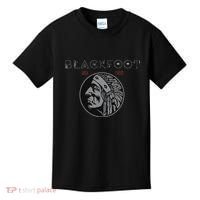 Blackfoot Tribe Native American Indian Born Proud Retro Kids T-Shirt thumb 0