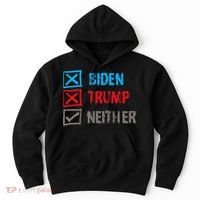 Biden Trump Neither Vote None Of The Above Hoodie thumb 0