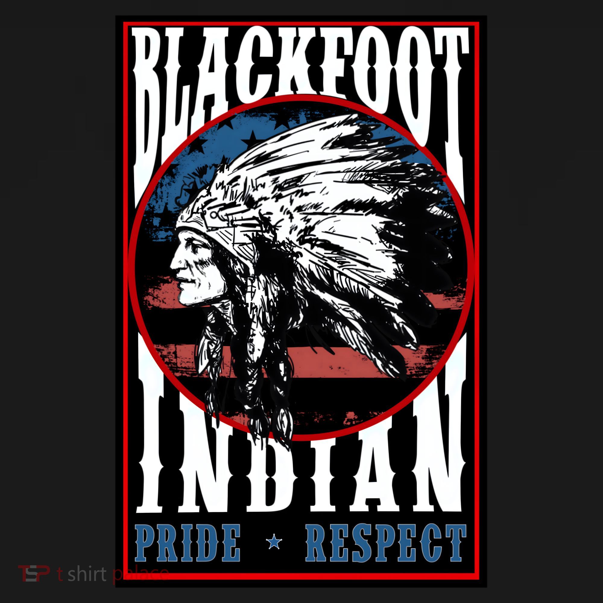 Blackfoot Tribe Native Pride Respect American Indian Us Flag Meaningful Gift Women's Hoodie